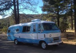 Image result for Blue 1969 Motor Home