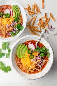 Vegetarian Tortilla Soup Feelgoodfoodie