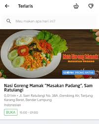 Fabulous late night snack meal sobre mamak. Nasi Goreng Mamak Masakan Padang Home Facebook