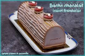 Buche Au Chocolat Insert A La Framboise Recette En 2020 Buche Au Chocolat Framboise Recette De Verrine Facile