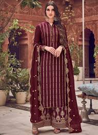If you're interested in the chemistry and winemaking facts about what gives wine its color. Shop Wine Color Pakistani Straight Salwar Kameez Online 161894