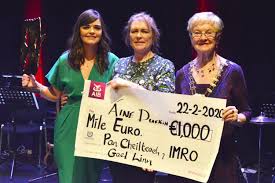 Aine Durkin Announced As Winner Of Pan Celtic National Song Contest 2020