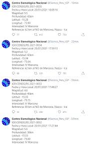 De acuerdo con el reporte del instituto geofísico del perú (igp), el epicentro del movimiento telúrico. Temblor En Ica Hoy 20 De Enero De 2021 Donde Fue El Epicentro Del Ultimo Sismo En Peru Hace Unos Minutos La Republica