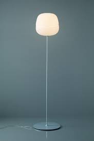 Weighted base has protective felt pads at bottom… White Frosted Glass Globe Floor Lamp Afra Collection Karboxx Luminaires Design En Carbone Et Fibre De Verre Ref 13110214