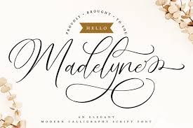 Odessey oldshkolovich 17 фев 2019 в 17:39. Hello Madelyne Elegant Script Font 1023830 Calligraphy Font Bundles