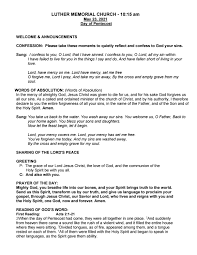 There are good reasons for this. 5 23 21 10 15 Service By Luther Memorial Issuu