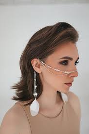 Face Chain Jewelry, Face Jewelry, Body Jewelry, Festival Jewelry, Body  Chain, Costume Jewelry, Face Mask, Burning Man, Tulum Festival, Veil