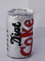 Holly Levell Diet Coke Can Soft Sculpture Soft Sculpture Art Soft Sculpture Sculpture Projects