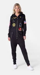 Aviator Onesie Black Jumpsuit Onepiece Us One Piece Black Jumpsuit Ladies Tops Fashion