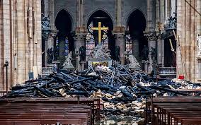 Les principales mesures de l'allocution reportée d'emmanuel macron. Notre Dame Le President Macron Promet Une Reconstruction D Ici 5 Ans The Times Of Israel