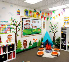 Dinosaur classroom dinosaurs preschool science classroom dinosaur theme classroom decorations theme classroom inspiration classroom door classroom. Woodland Friends Classroom Kindergarten Classroom Decor Preschool Classroom Decor Kindergarten Classroom Themes