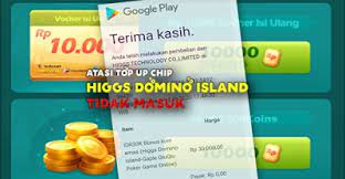 *jangan pernah ikuti arahan selain dari akun resmi higgs domino island. Cara Atasi Top Up Chip Higgs Domino Island Tidak Masuk