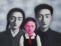 Artwork By Zhang Xiaogang Bloodline The Big Family No 1 Made Of Oil On Canvas Chinese Artists Artist Western Paintings