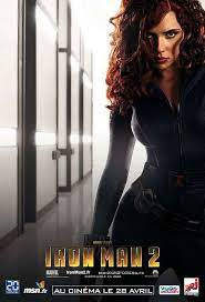 .but black widow mentions it in iron man 2 and he tells rhodey in the 'house party protocol' scene, the iron man was hurting and lashing out. Iron Man 2 Movie Poster French Iron Man Black Widow Scarlett Iron Man 2 2010