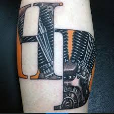 This idea is for person ink freaks who love tattoo design and which are behind the latest technology, machine, engine and horsepower. 90 Harley Davidson Tattoos For Men Manly Motorcycle Designs