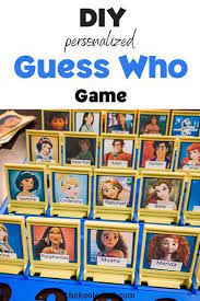 Diy Guess Who Game Disney Games Preschool Games Games For Toddlers