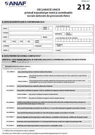 Formularul cu noile sectiuni, contributii sociale, termen de declaratia unica 2021. Https Static Anaf Ro Static 10 Anaf Asistentacontribuabili R Declaratia Unica260121 Pdf
