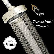 Best Shower Filters For Hair Loss 6 Shower Head With Shower Filter Included All Metal Dechlorinating Shower Best Shower Filter Shower Filter Help Dry Hair