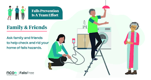 Strap cleats onto your shoes. Falls Prevention Awareness Week Promotion Toolkit