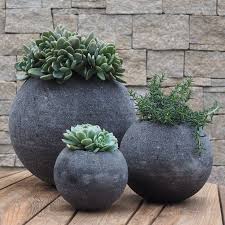Lavasteinkreisblumentopfe Gartenarbeit Und Leben Garten Gartenarbeit Garten Ideen