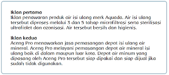 Maybe you would like to learn more about one of these? Informasi Yang Diperoleh Dari Iklan Halaman 31 Belajar Kurikulum 2013