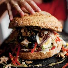 Provencal Tuna Sandwich Pan Bagnat Pan Bagnat Best Sandwich Recipes Sandwiches