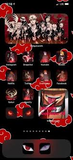 Top 15 itachi wallpaper engine live , uchiha itachi best wallpaper. My New Home Screen That Pays Homage To The Akatsuki For All My Naruto Fans Out There Ios Iphone Wallpaper App Iphone Wallpaper Photos Naruto Wallpaper Iphone