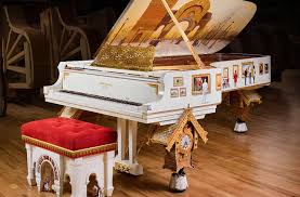 This New Mussorgsky Themed Steinway Piano Is Utterly Stunning To Look Atdesigned By Steinway Artist Paul Wyse And Based On Pictu Steinway Piano Piano Steinway
