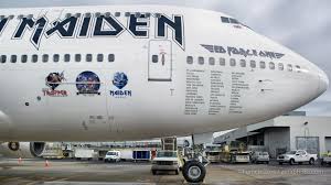 This year, righteous metal band iron maiden will be touring around the world in this boeing 747… read more Photos Iron Maiden S Ed Force One 747 Rocks Seattle Airlinereporter Airlinereporter