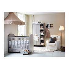 Gonatt Spjalsang Ljusgra 60x120 Cm Ikea In 2021 Ikea Baby Room Ikea Baby Ikea Crib