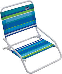 Amazon Com Rio Beach Wave 1 Position Beach Folding Sand Chair Ocean Stripes Sports Outdoors Olding Beach Chair Rio Beach Wave Beach Folding Sand Chair In 2020
