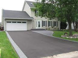 Driveway paving, repair and maintenance. Blacktop Driveway Design Google Search Driveway Design Asphalt Driveway Driveway Landscaping