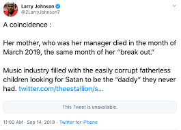 Johnson racked up 257 yards against northwestern, 279, vs. Megan Thee Stallion Reacts To Ex Nfler Larry Johnson S Comments About Her Mother S Passing Thejasminebrand