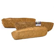 coconut liners for window boxes planters hooks lattice material coir how to make a winter hanging basket