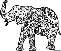 Color, or the act of changing the color of an object. Animal Mandala Coloring Pages Simple Novocom Top