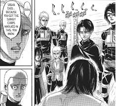 Is Eren Smiling In This Panel, Or Is It Him Being Upset Over Sasha'S Death?  (Chapter 105) : R/Titanfolk