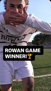 The goal that sent us home with the W. 🔥, @johnnytroiano , -, #rums  #rowanuniversity #explore #njac #rollprofs⚽️🦉
