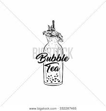 Handmade by me from polymer clay. Boba Tea Hand Drawn Vector Photo Free Trial Bigstock