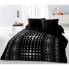 Housse de couette tropical linge lit tradition des beige gris la compagnie du blanc et deux taies coton (240 cm) ista noir flanelle carreaux écossais becquet housse de couette et deux taies coton (240 cm) ista noir. Housse De Couette Noir Achat Vente Housse De Couette Noir Pas Cher Cdiscount