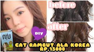 Maybe you would like to learn more about one of these? Cat Rambut Dirumah Sendiri Tanpa Bleaching Pakai Nyu Hair Color Youtube