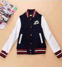 Hello Kitty Navy White Leather Varsity Jackets Varsity Jacket Leather Varsity Jackets Girls Jacket