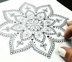 See more ideas about mandala, flower mandala, mandala art. Mandala Flower Drawing By Andrea Morales Post 17617