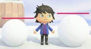 Acnh Snowman Snowboy How To Make Perfect Snowman Diy Recipes Animal Crossing Gamewith Animal Crossing Animal Crossing Funny New Animal Crossing