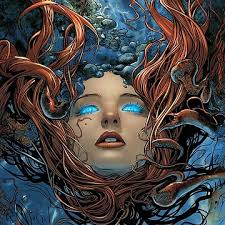 Guinevere and the Divinity Factory, surreal redhead" Sticker for Sale by  jackscomics