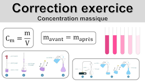 Correction Exercice La Concentration Massique 2nde Youtube