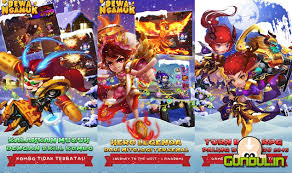 More than 300 hundred heroes and 3.000 formation. Crazy Gods Dewa Ngamuk