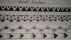 Warli Border Designs Worli Painting Border Design Doodle Art Shop for worli art from the world's greatest living artists. warli border designs worli painting