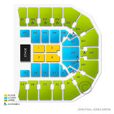 John Paul Jones Arena 2019 Seating Chart