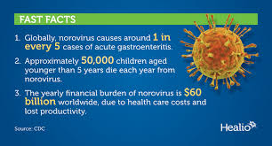 You can get norovirus illness many times in your life because there are many different types of noroviruses. Norovirus Vaccine Development Accelerates After Success Against Rotavirus