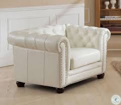 Steam clothing care lg sanitizer in white. Monaco Pearl White Leather Living Room Set From Amax Leather Coleman Furniture